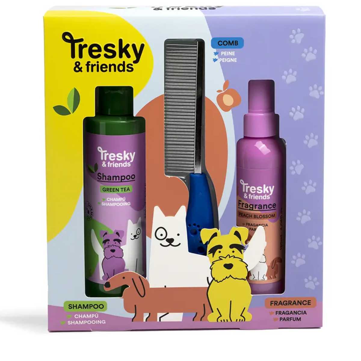 Hondenbadset 3-delige giftset Hondenbadset 3-delige giftset