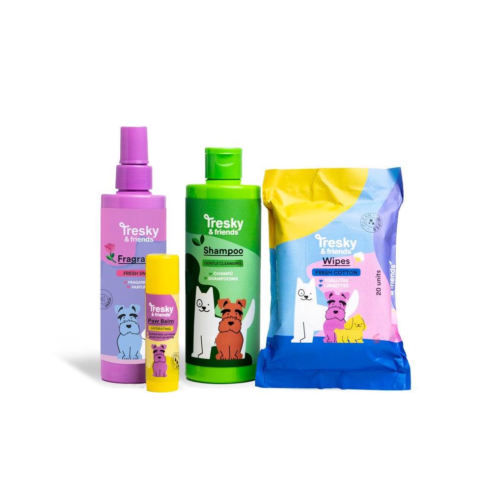 Hondenbadset 4-delige giftbag Hondenbadset 4-delige giftbag