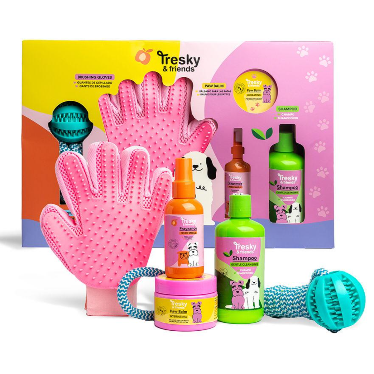 Hondenbadset 5-delige giftset Hondenbadset 5-delige giftset