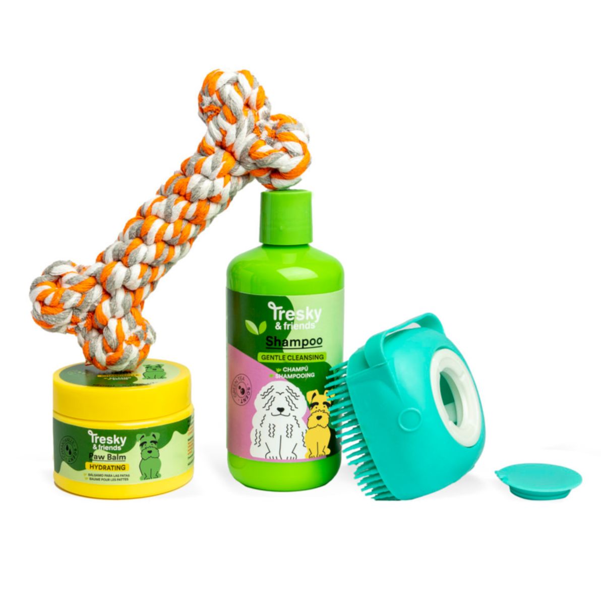 Hondenbadset 4-delige giftset Hondenbadset 4-delige giftset