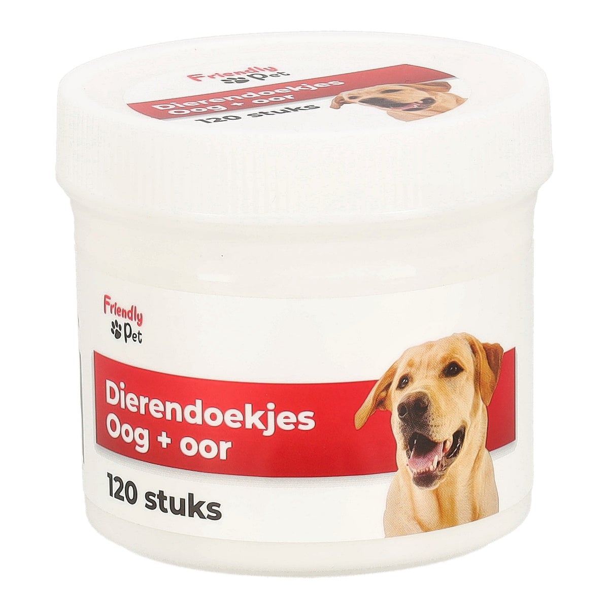 Dierendoekjes oog en oor 120 stuks Friendly Pet Dierendoekjes oog en oor 120 stuks Friendly Pet