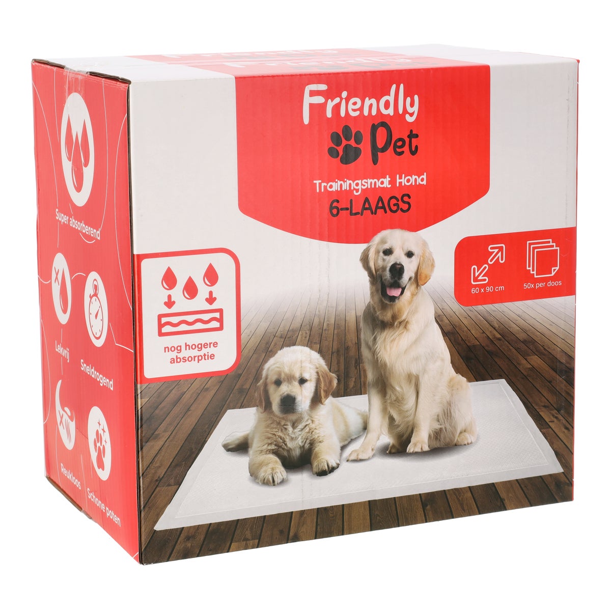 Trainingsmat hond 60 x 90 cm 50st Trainingsmat hond 60 x 90 cm 50st
