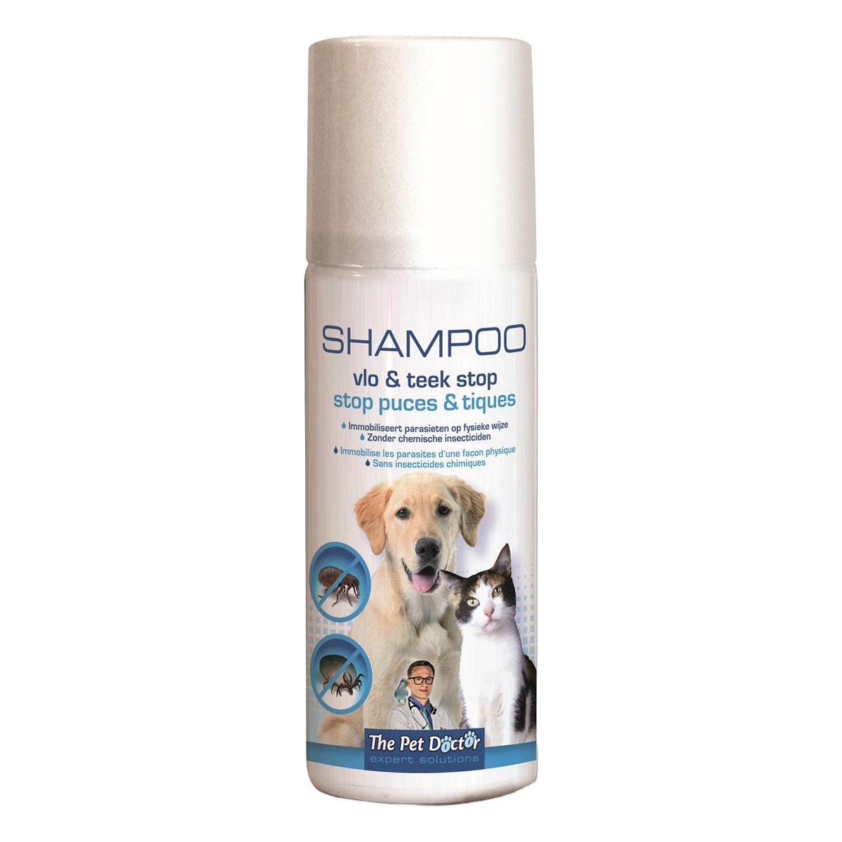 Vlo en teek stop shampoo 200 ml pet doc Vlo en teek stop shampoo 200 ml pet doc
