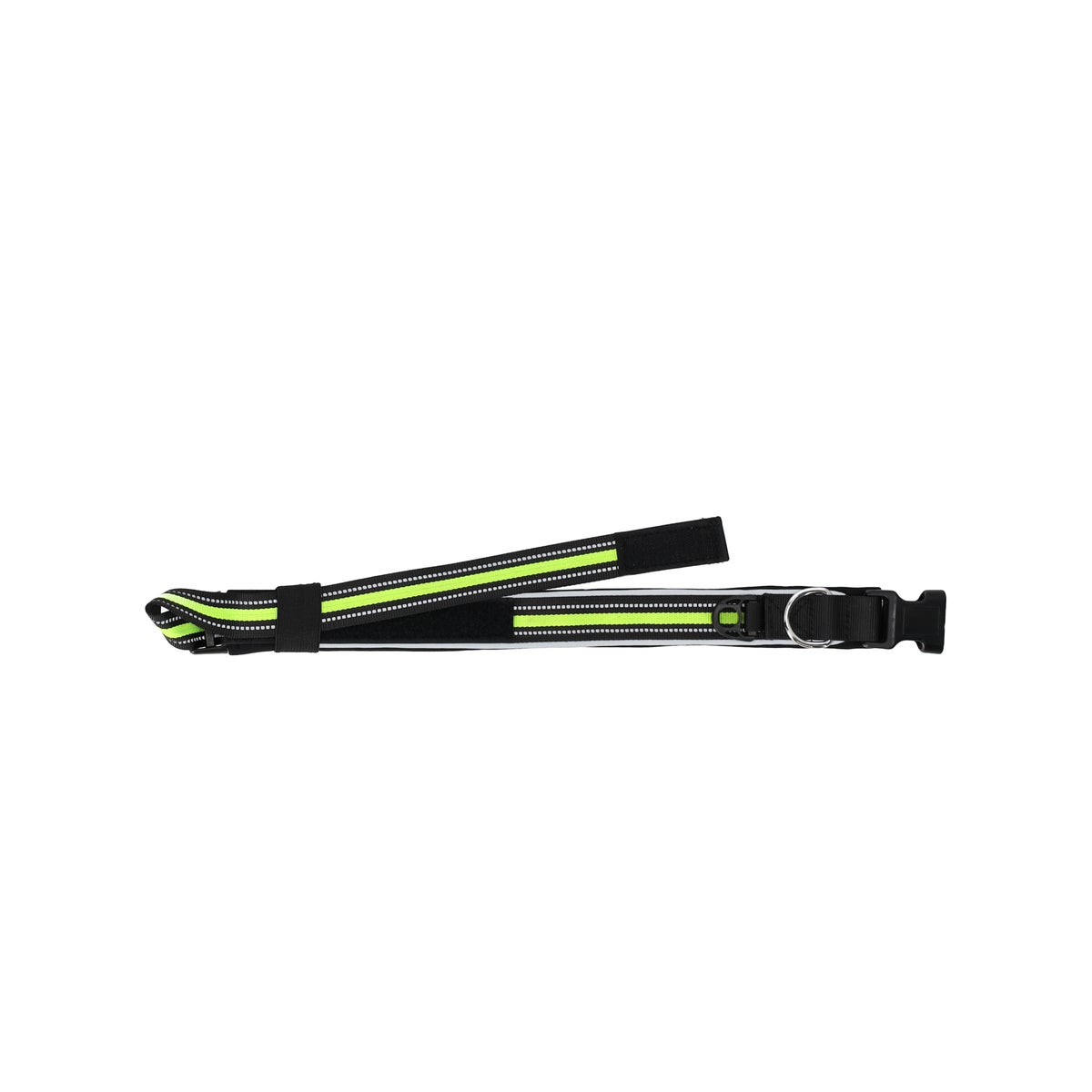 Halsband met clip zwart 30 mm x 40-47 cm FP Halsband met clip zwart 30 mm x 40-47 cm FP