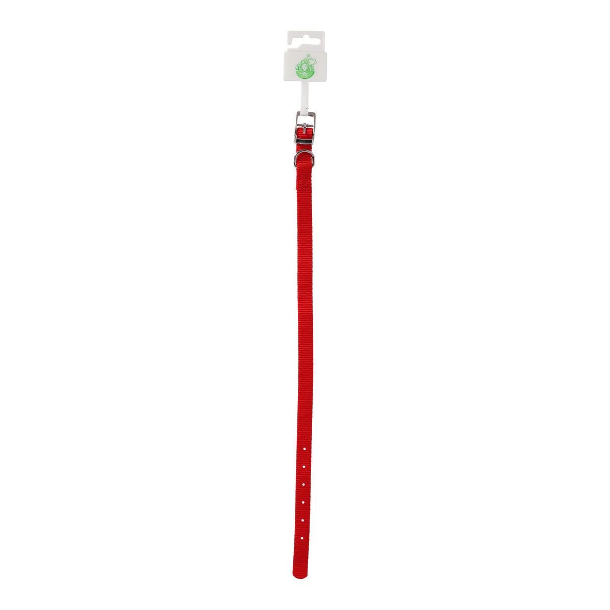 Halsband nylon rood 15mm 45cm Halsband nylon rood 15mm 45cm