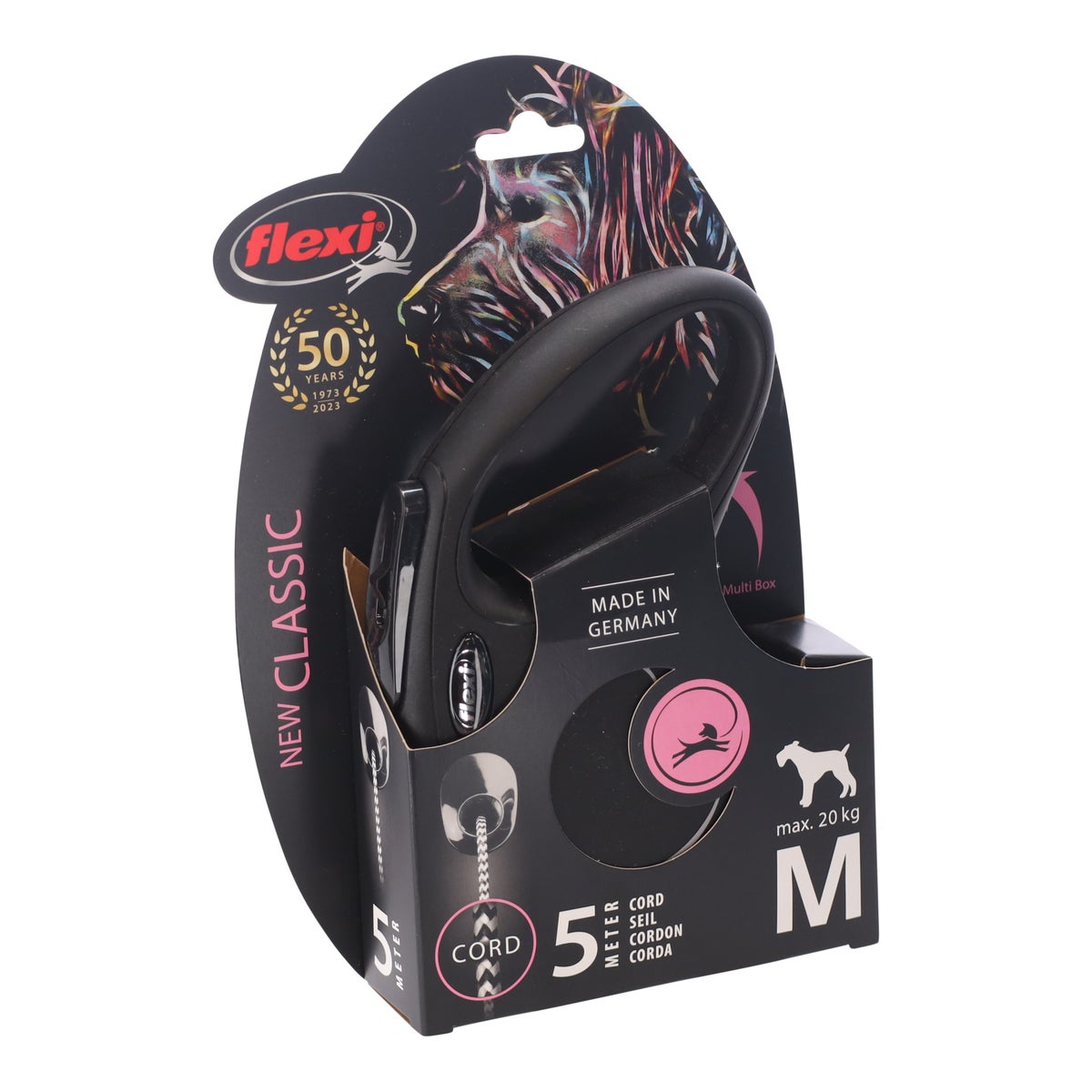 Rollijn classic cord M 5m zwart Rollijn classic cord M 5m zwart