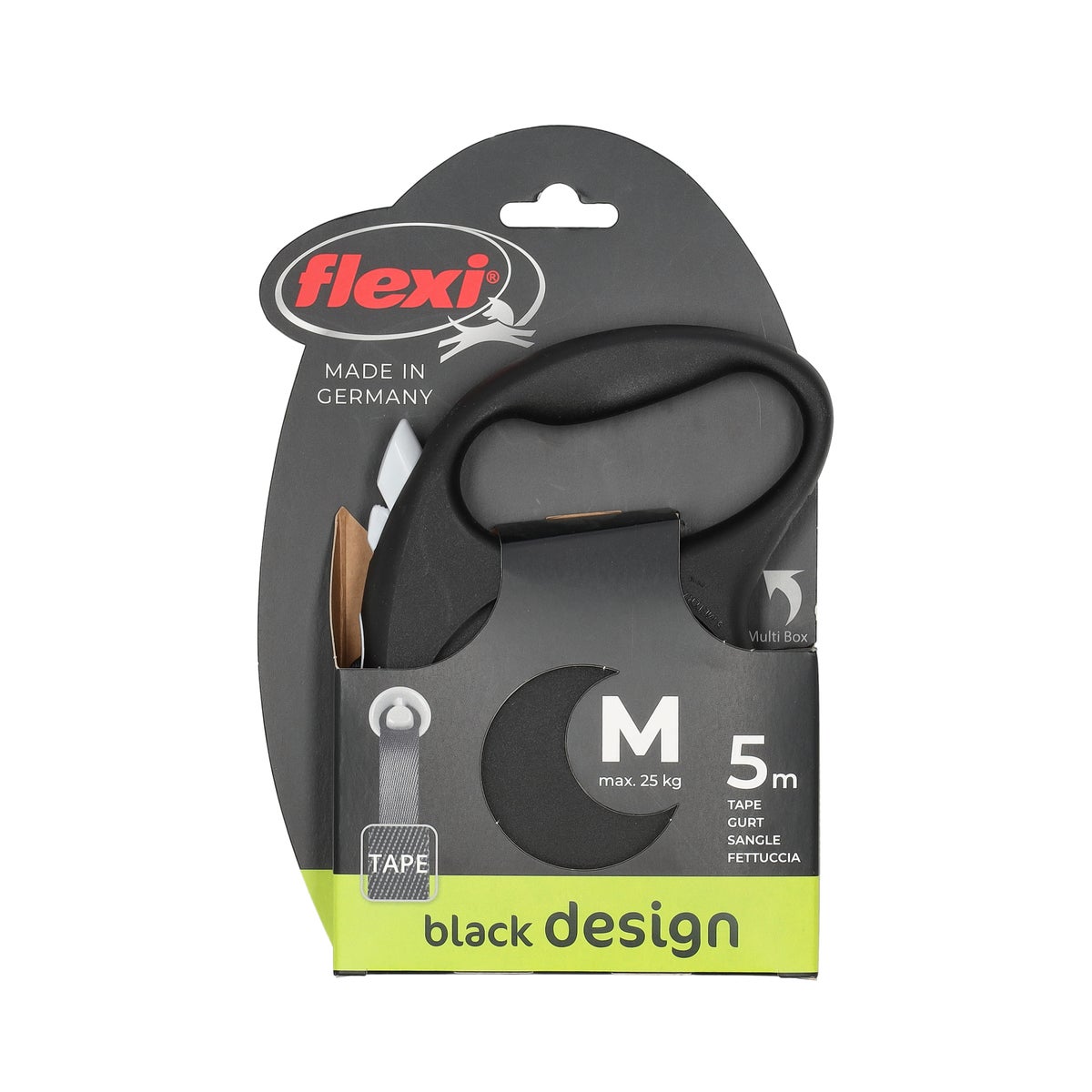 Rollijn black dsgn tape M 5M zwart Rollijn black dsgn tape M 5M zwart