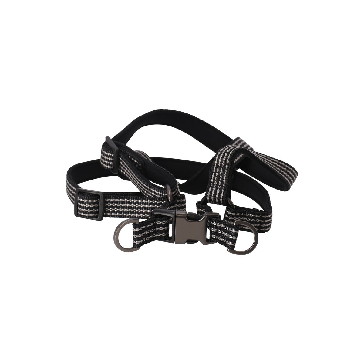 Harnas Step&go Jannu zwart L 40-70cm Harnas Step&go Jannu zwart L 40-70cm