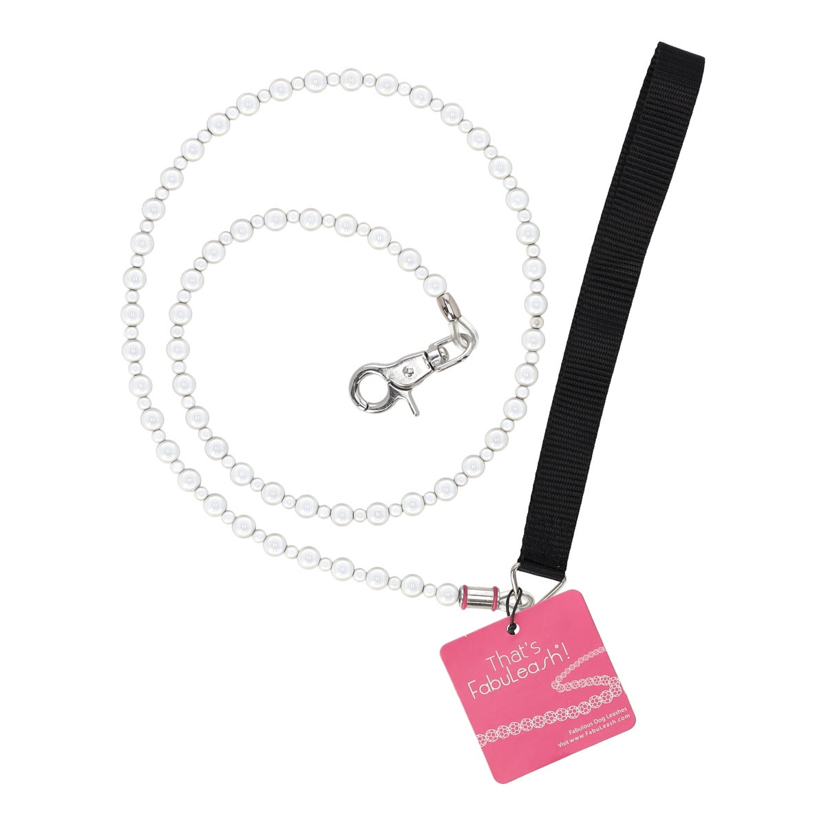 Looplijn lumibeads wit Looplijn lumibeads wit