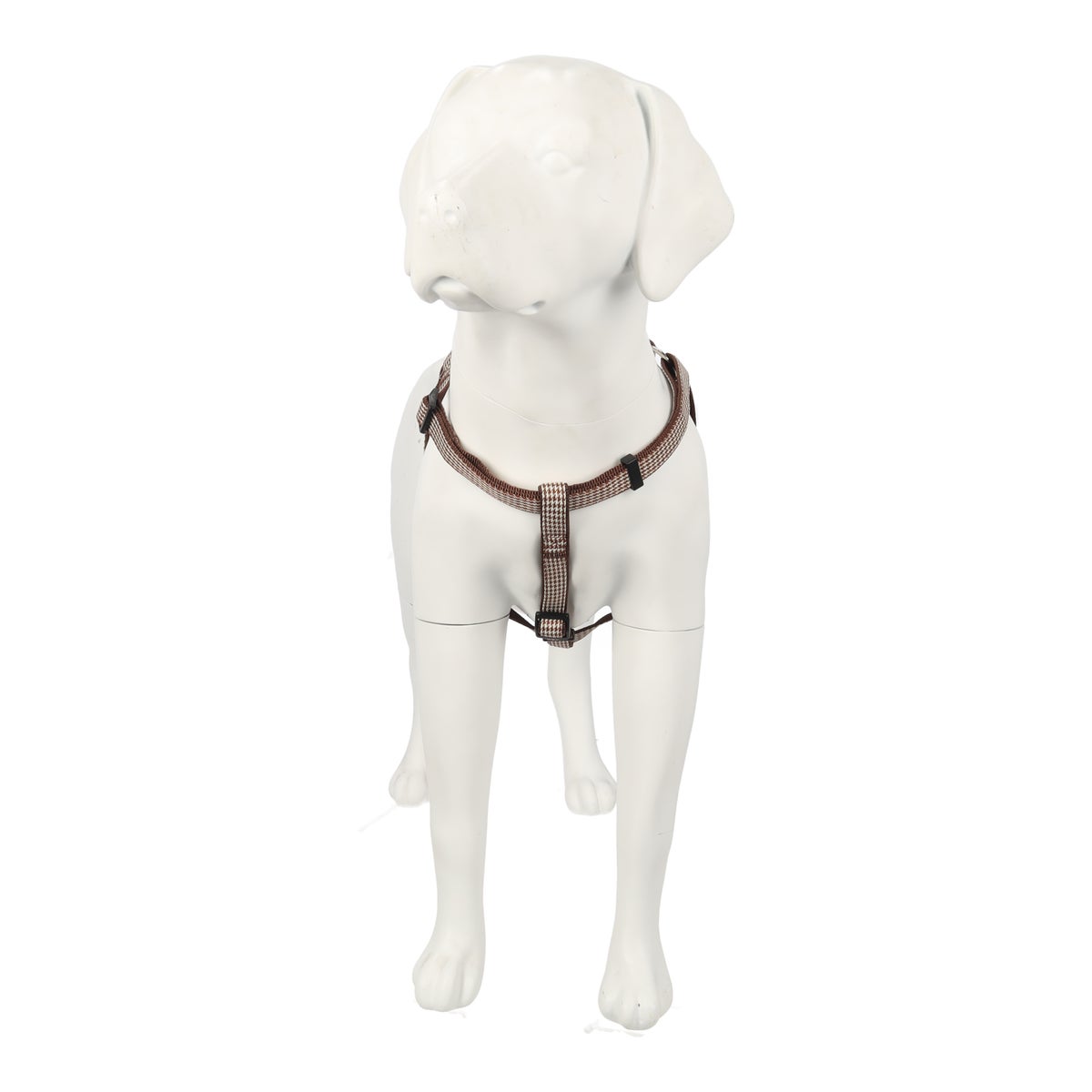 Hondentuig ruit bruin 20 mm 55-75 cm Hondentuig ruit bruin 20 mm 55-75 cm
