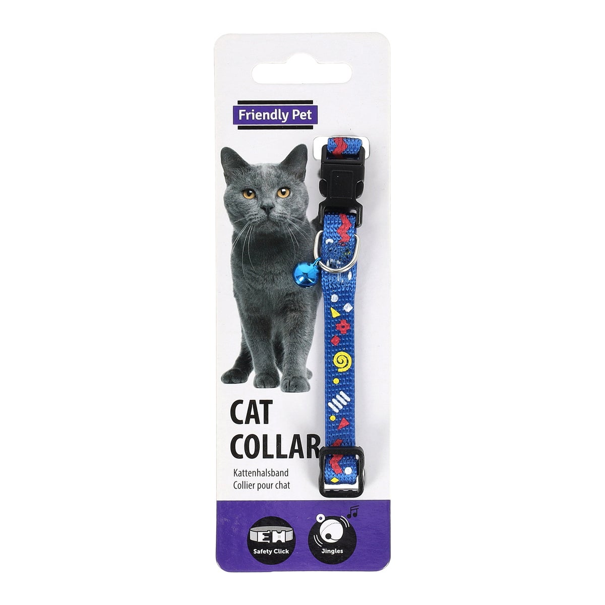 Halsband kat feest 10mm x 25-35cm Halsband kat feest 10mm x 25-35cm