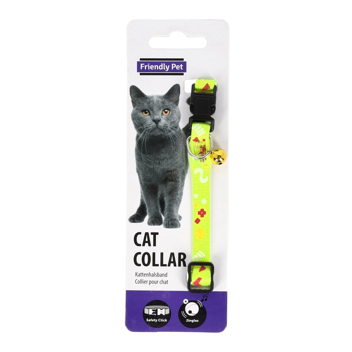 Halsband kat feest 10mm x 25-35cm Halsband kat feest 10mm x 25-35cm