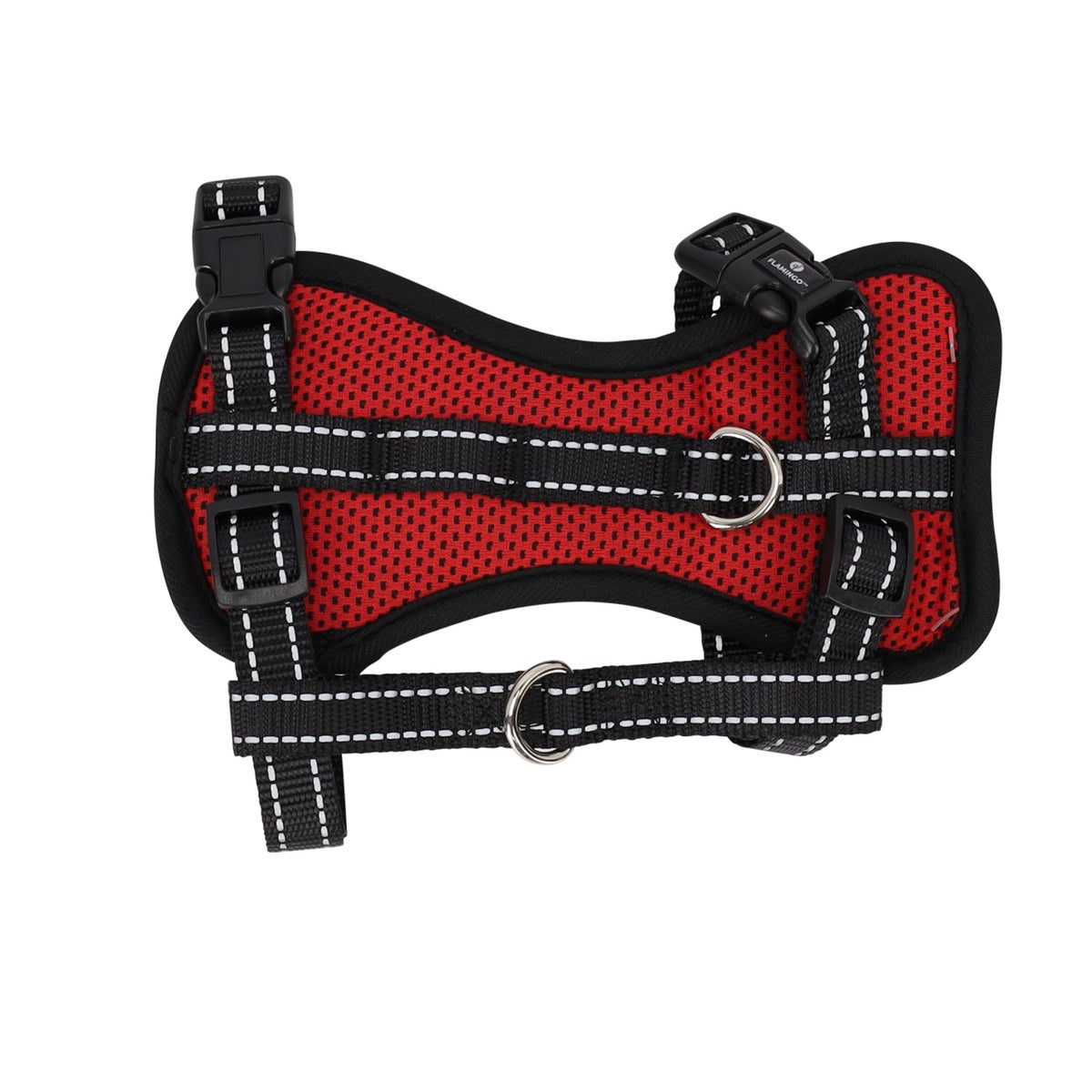 Harnas Milou L rood 30-48cm Harnas Milou L rood 30-48cm