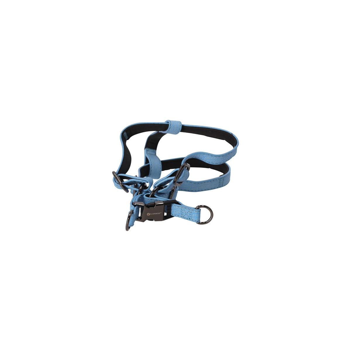 Harnas Step&go Leza blauw M 45-65cm Harnas Step&go Leza blauw M 45-65cm