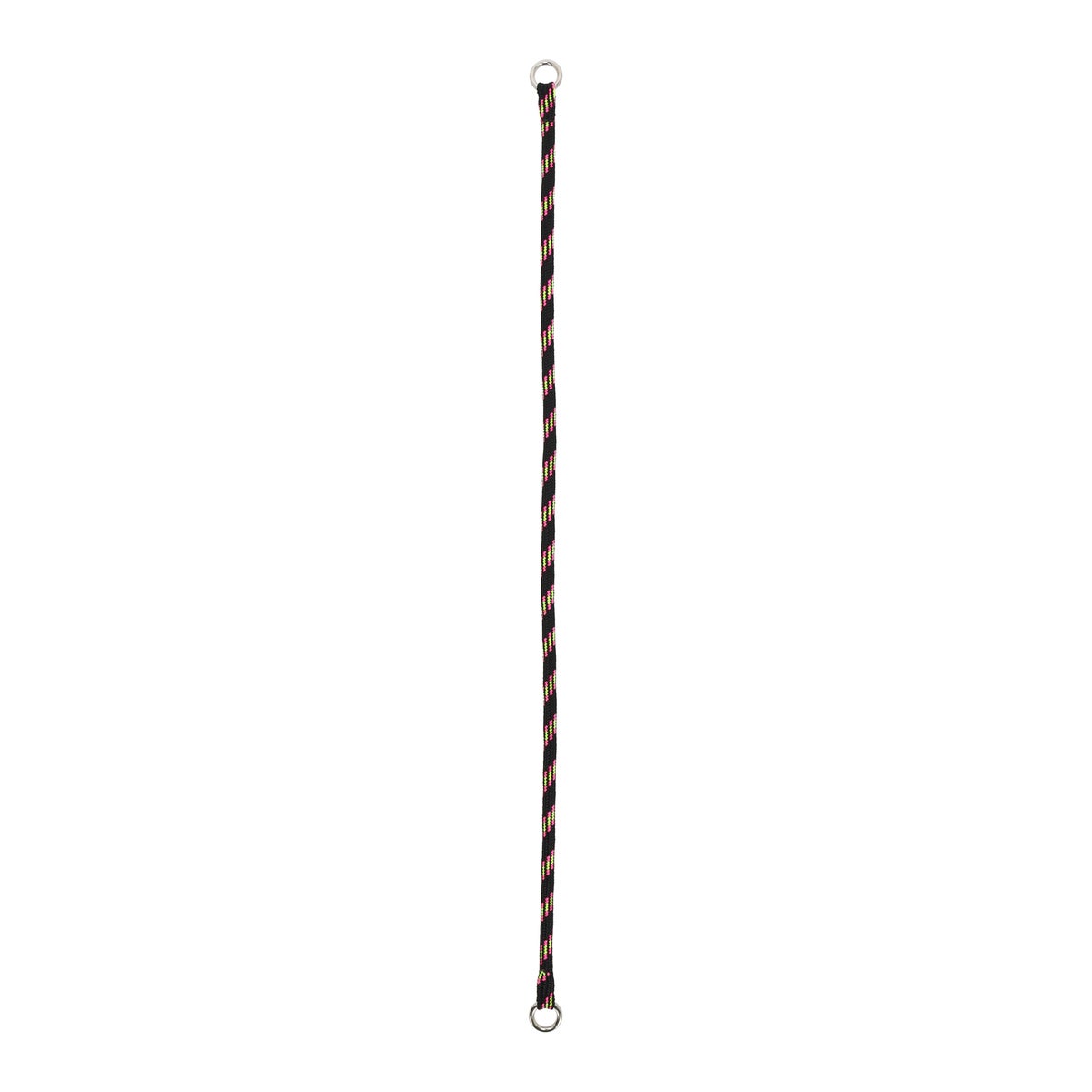 Hondenhalsband zwart streep Ø 9 mm x L65 cm Hondenhalsband zwart streep Ø 9 mm x L65 cm