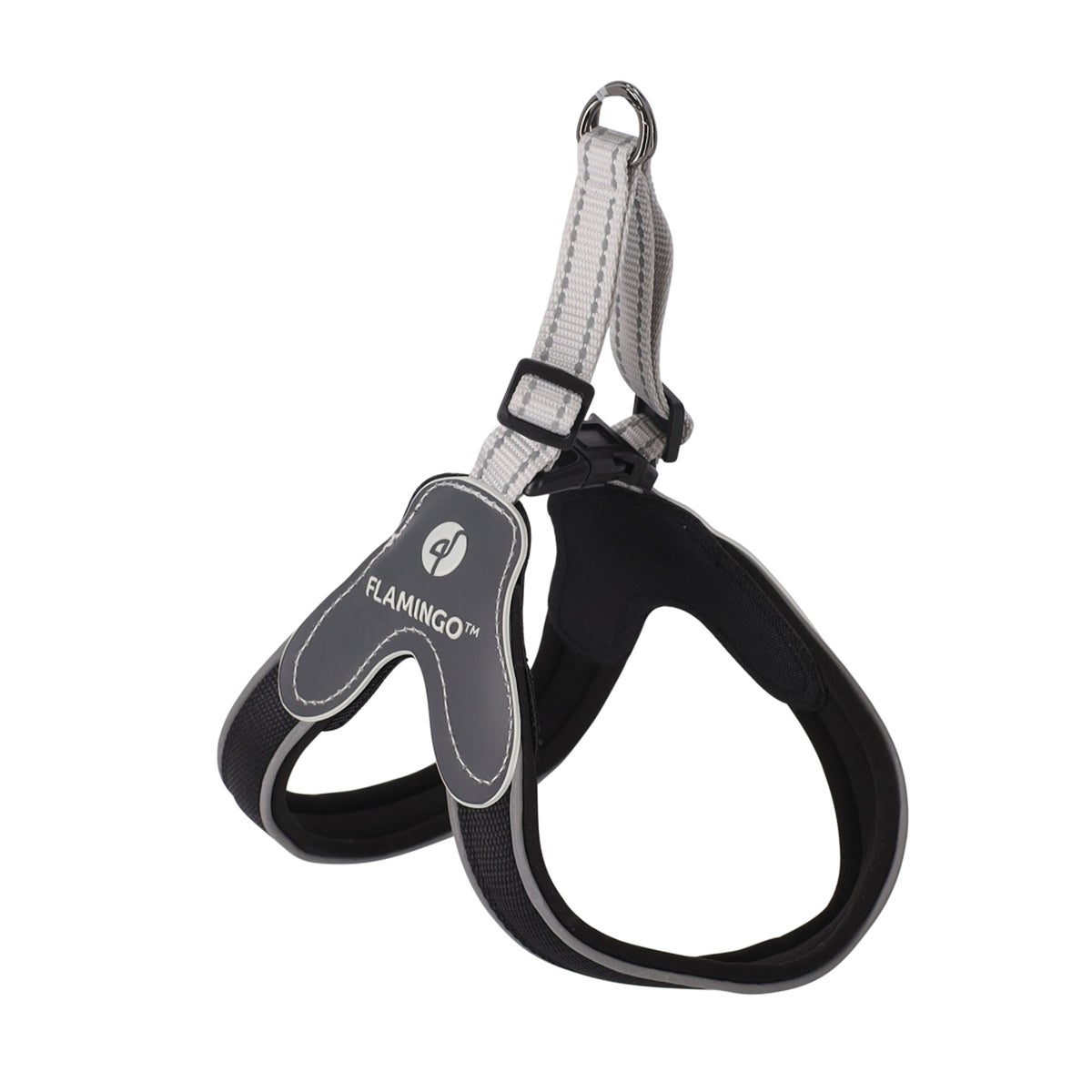 Harnas Hilka easy zwart M 25mm 40-50cm FP Harnas Hilka easy zwart M 25mm 40-50cm FP