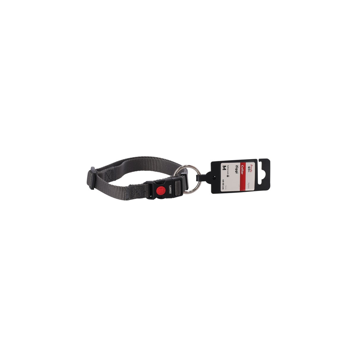 Halsband Ziggi Donkergrijs Halsband Ziggi Donkergrijs