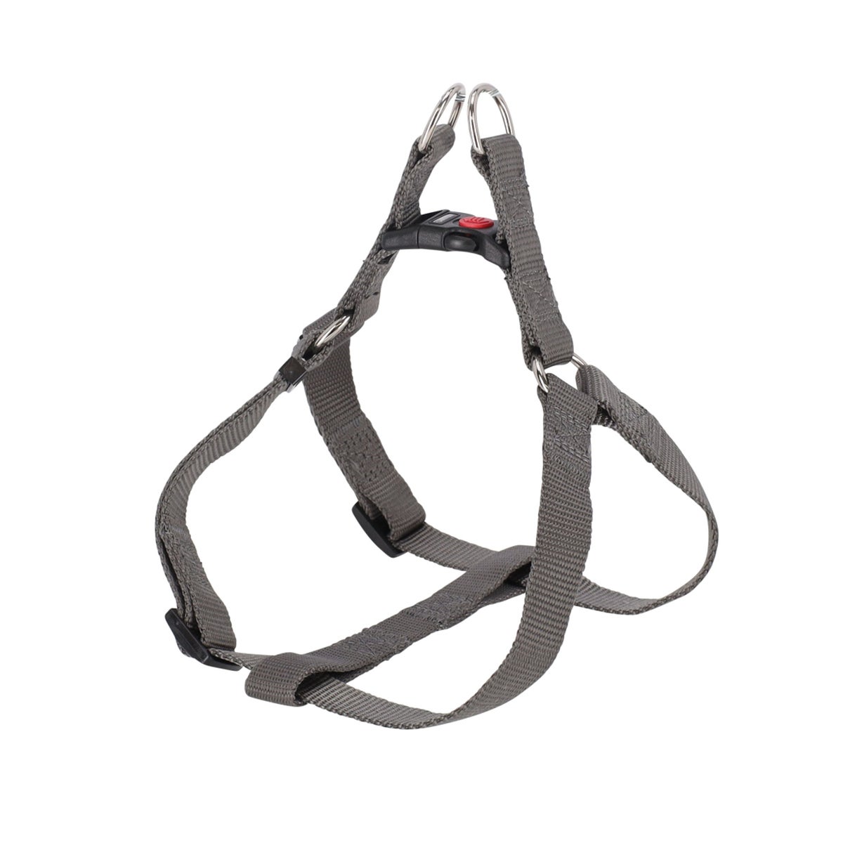 Harnas Step&go Ziggi donkergrijs XS 10mm 20-35cm FP Harnas Step&go Ziggi donkergrijs XS 10mm 20-35cm FP