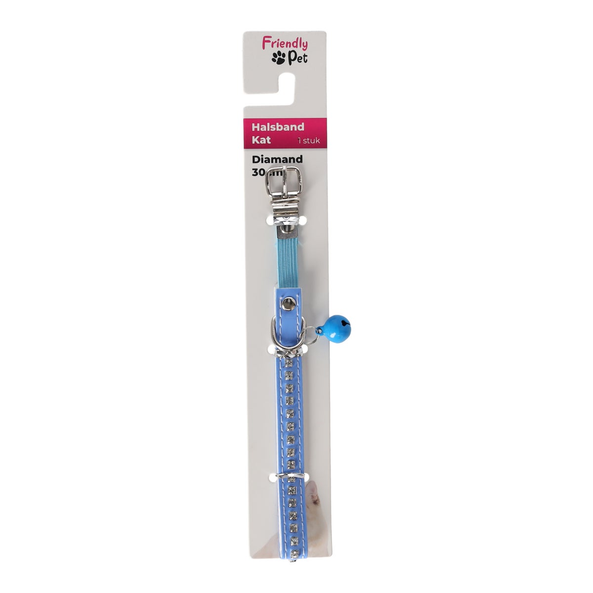 Halsband kat diamant 30cm Halsband kat diamant 30cm