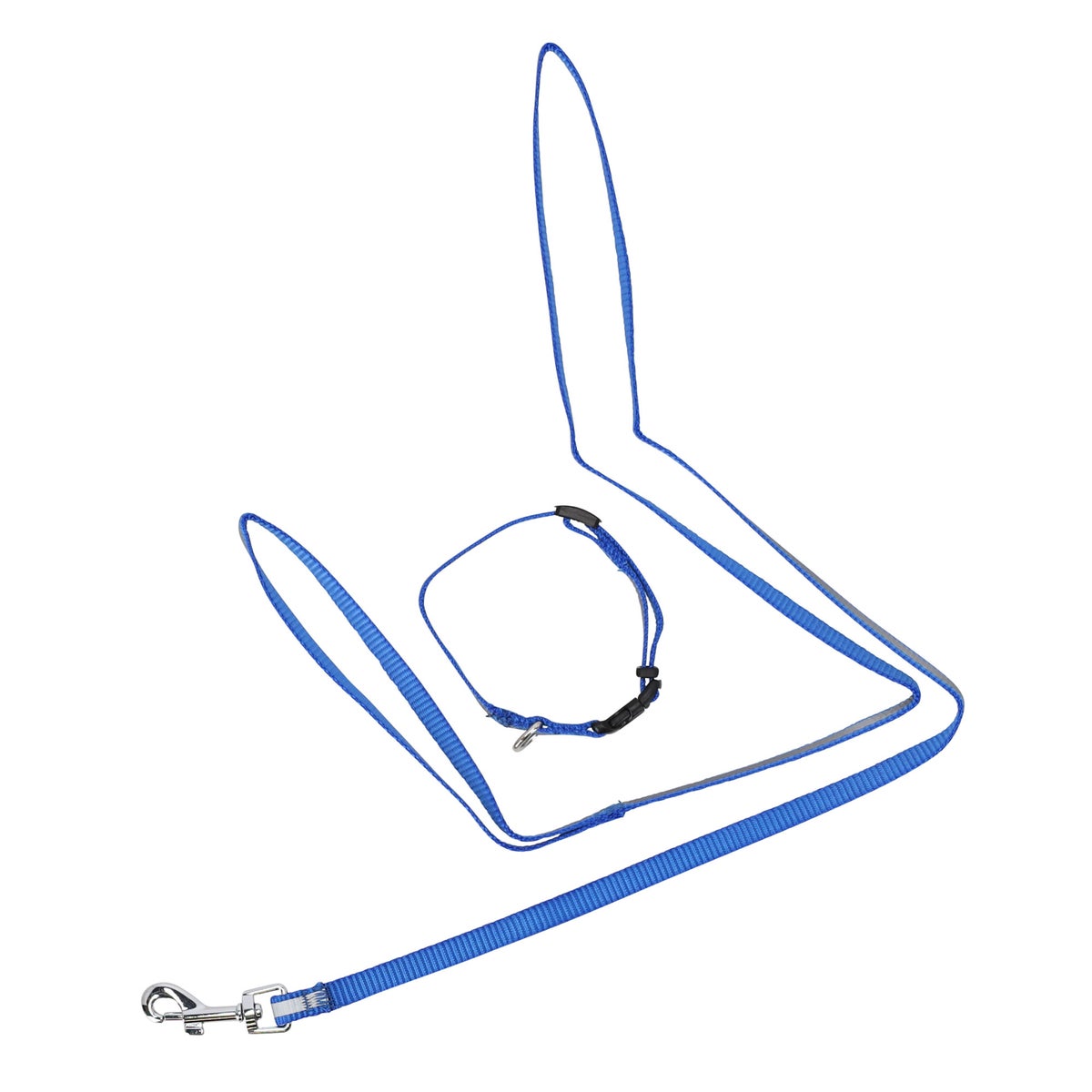 Halsband+leiband hond 1x120cm Halsband+leiband hond 1x120cm