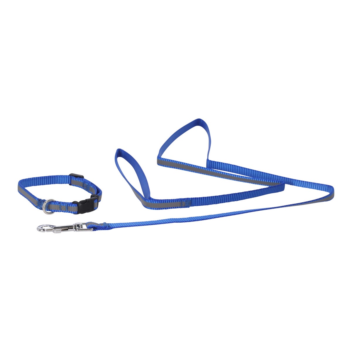 Halsband+leiband hond 1x120cm Halsband+leiband hond 1x120cm