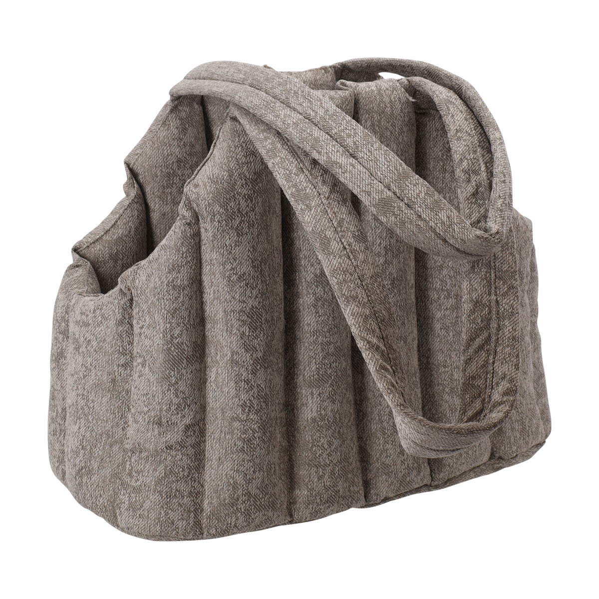 Draagtas Gilian lichtgrijs 43x23x35cm FP Draagtas Gilian lichtgrijs 43x23x35cm FP