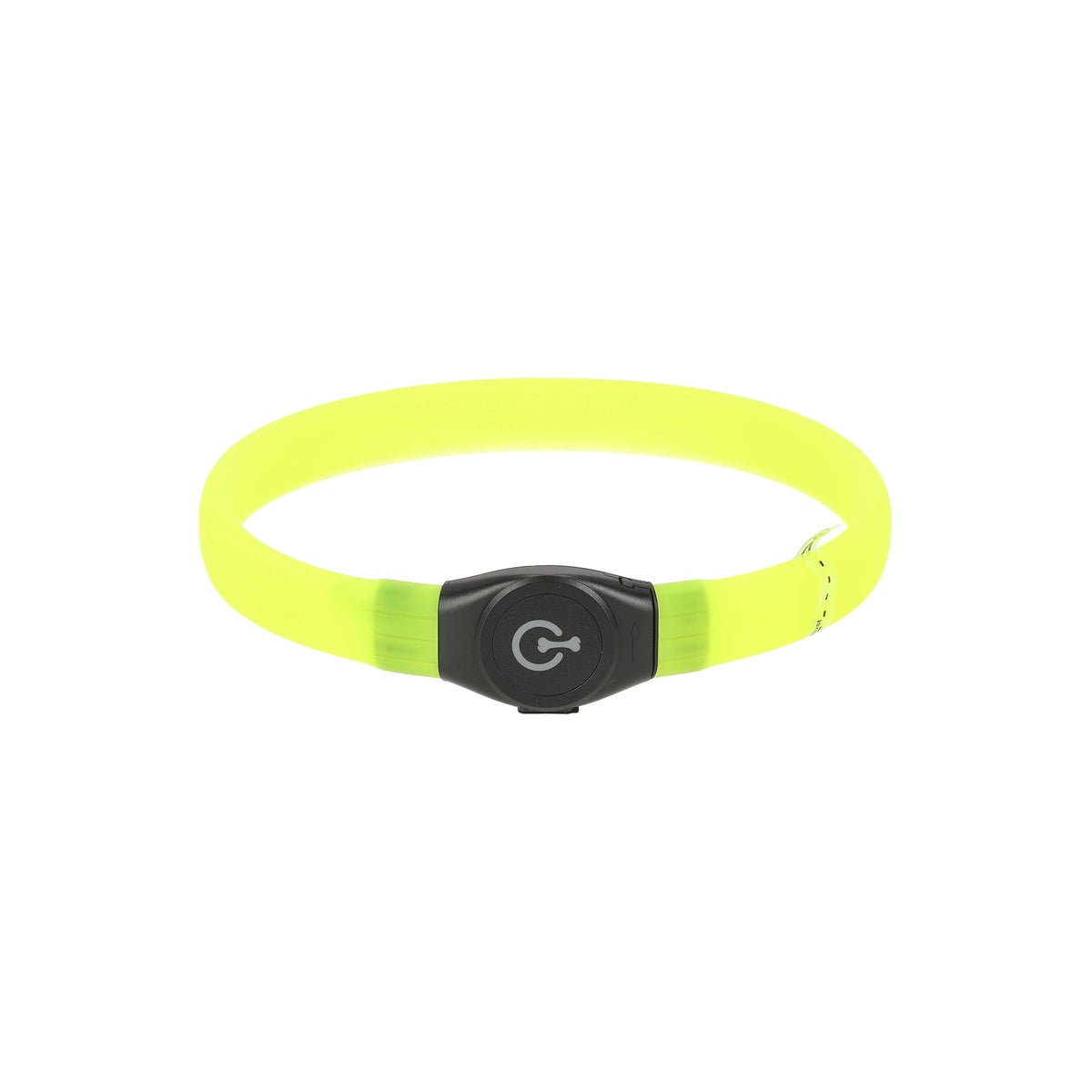 Halsband led jumbo 7 mm geel Halsband led jumbo 7 mm geel