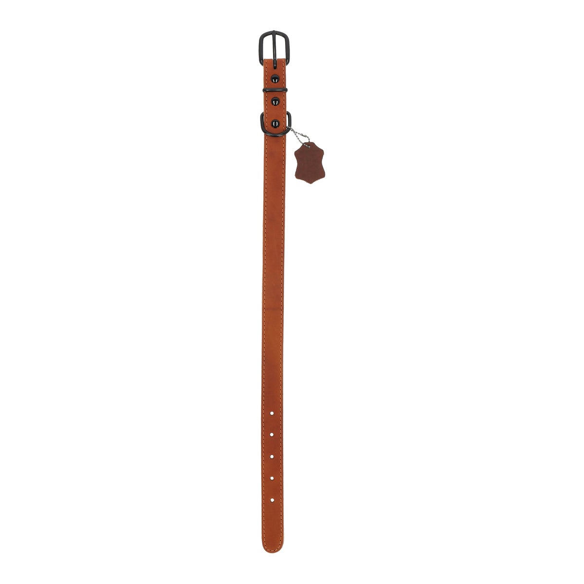 Hondenhalsband leer cognac Hondenhalsband leer cognac