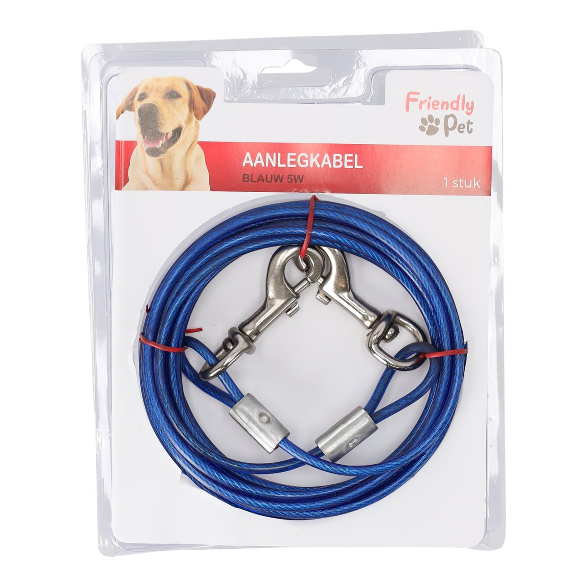 Aanlegkabel blauw 5m FP Aanlegkabel blauw 5m FP