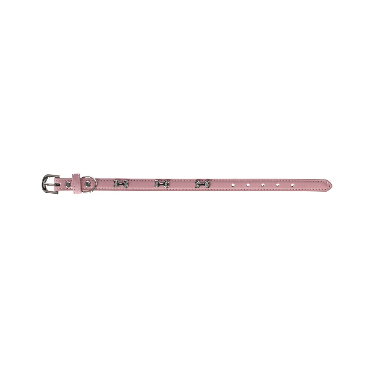 Halsband bot roze 16mmx35cm Halsband bot roze 16mmx35cm