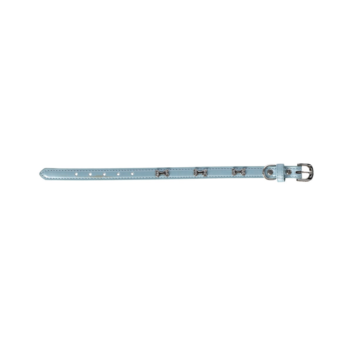 Halsband bot blauw 16mmx35cm Halsband bot blauw 16mmx35cm