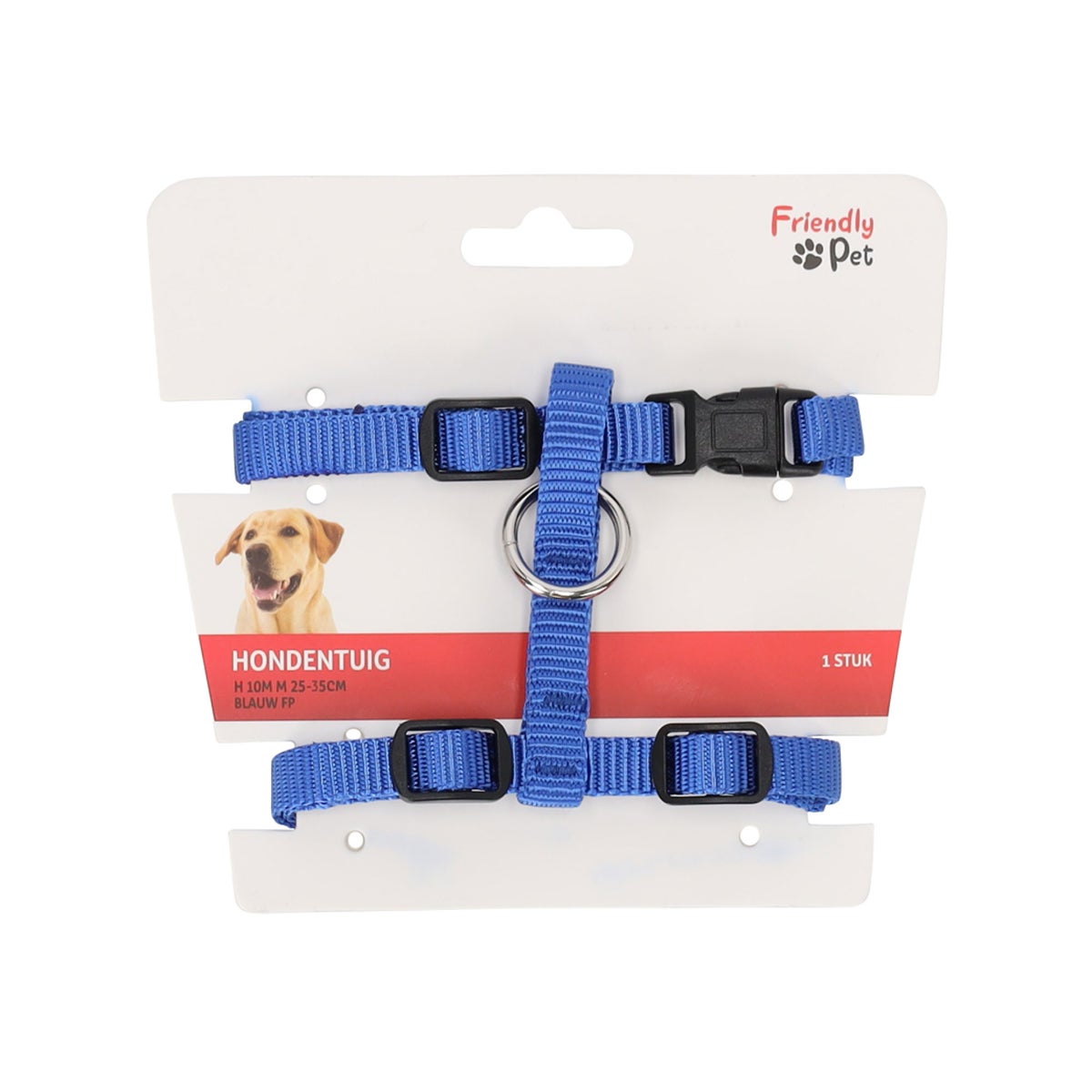 Hondentuig H 10mm 25-35cm blauw FP Hondentuig H 10mm 25-35cm blauw FP