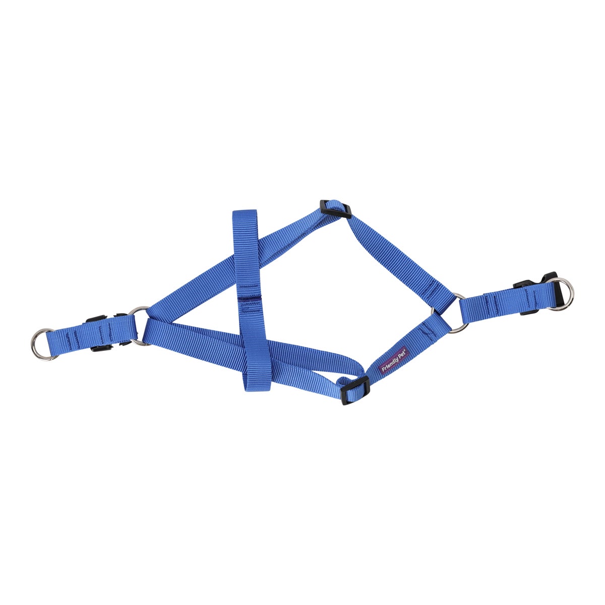 Hondentuig A 25mm 55-80cm blauw FP Hondentuig A 25mm 55-80cm blauw FP