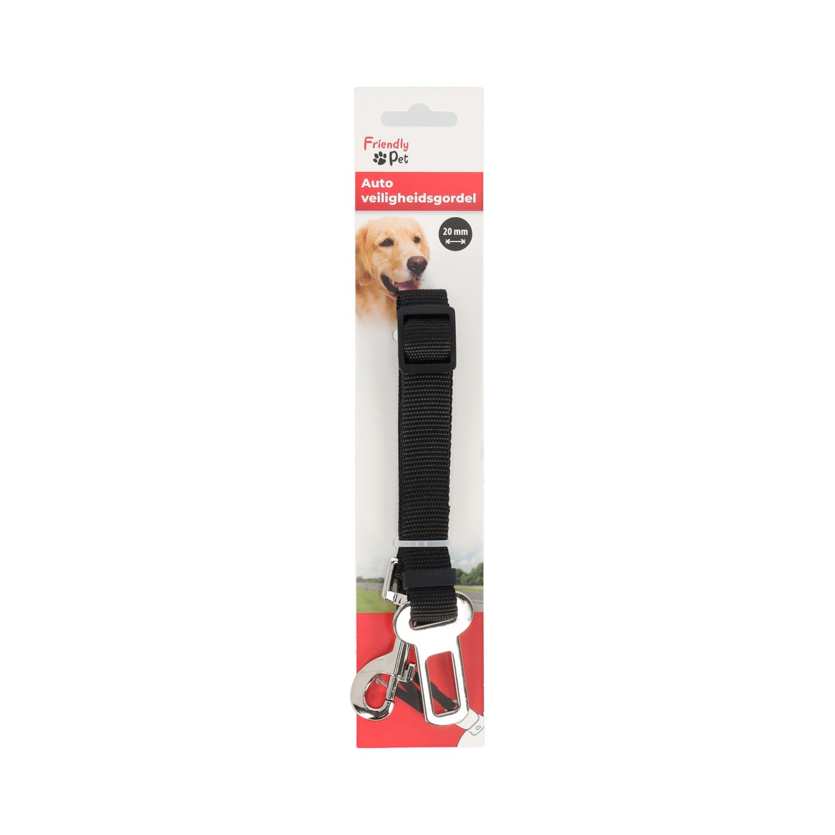 Gordel auto 20mm Friendly Pet Gordel auto 20mm Friendly Pet
