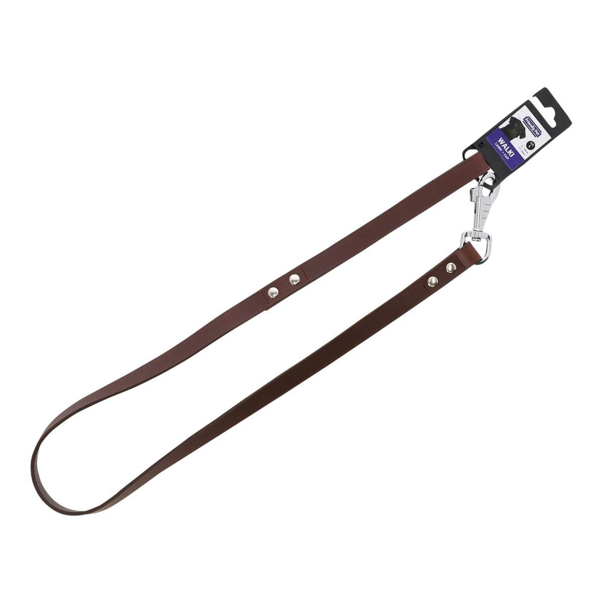 Looplijn leder rondo 12mm 100cm Friendly Pet Looplijn leder rondo 12mm 100cm Friendly Pet