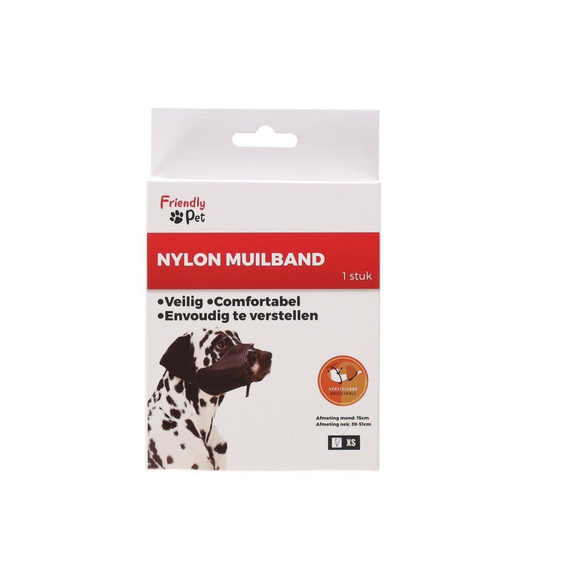Muilband Nylon Friendly Pet Muilband Nylon Friendly Pet