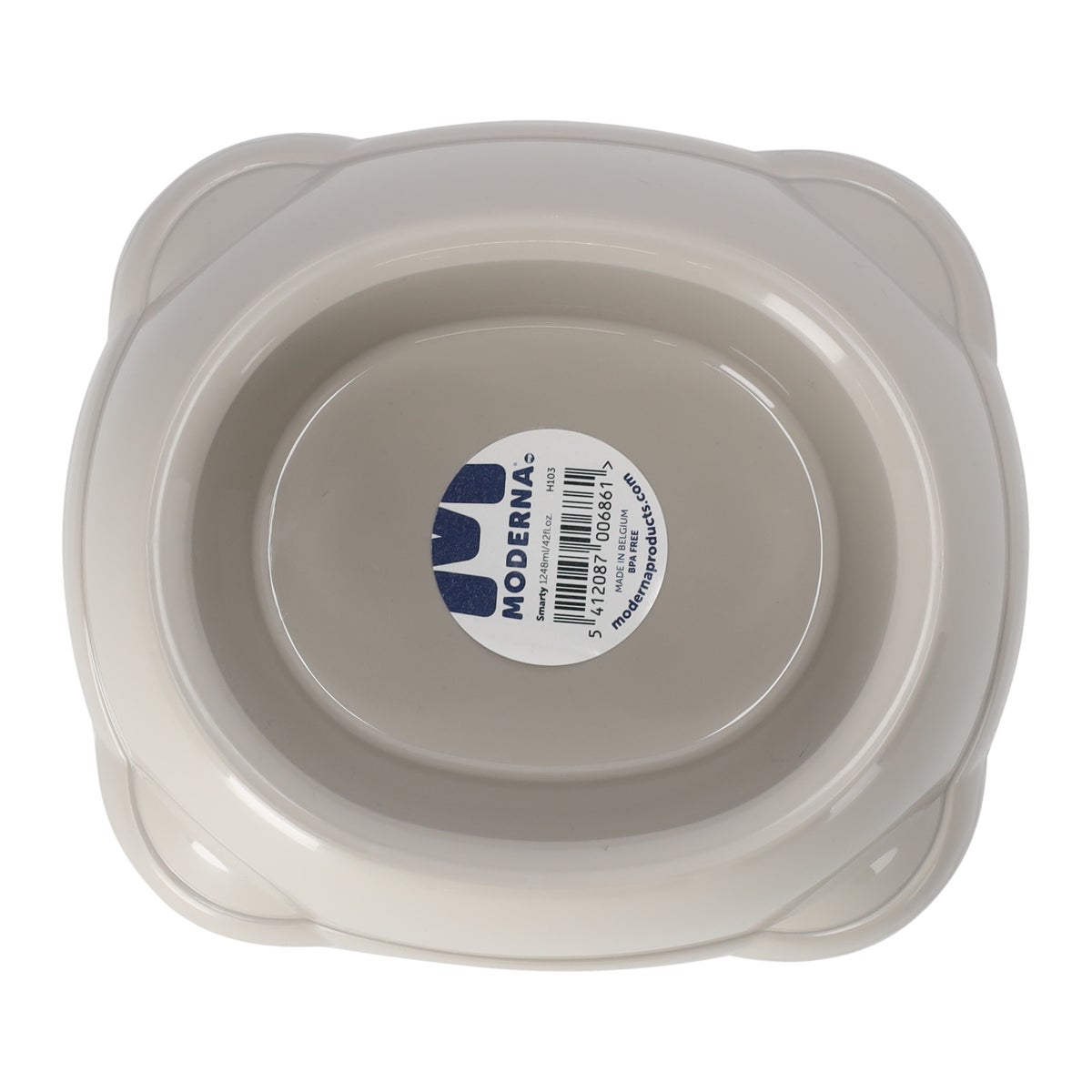 Voerbak hond smarty 3 19cm grijs Voerbak hond smarty 3 19cm grijs