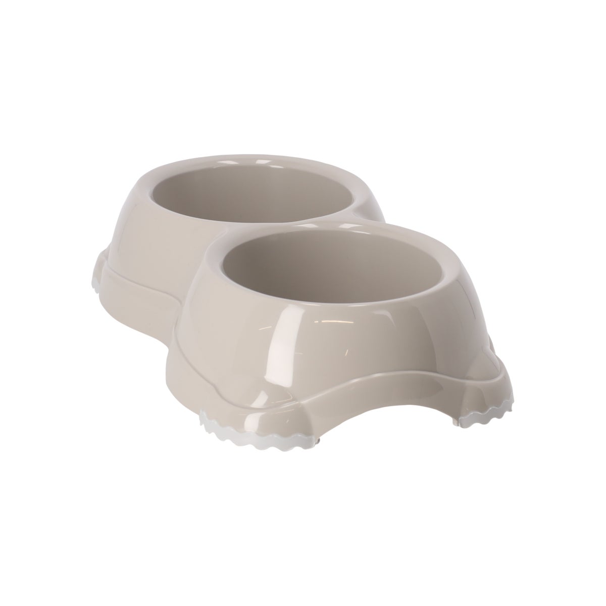Voerbak hond dubbel smarty 2 grijs Voerbak hond dubbel smarty 2 grijs