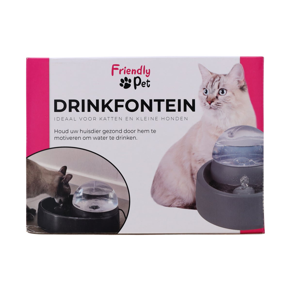 Drinkfontein ovaal 2.6 L Drinkfontein ovaal 2.6 L