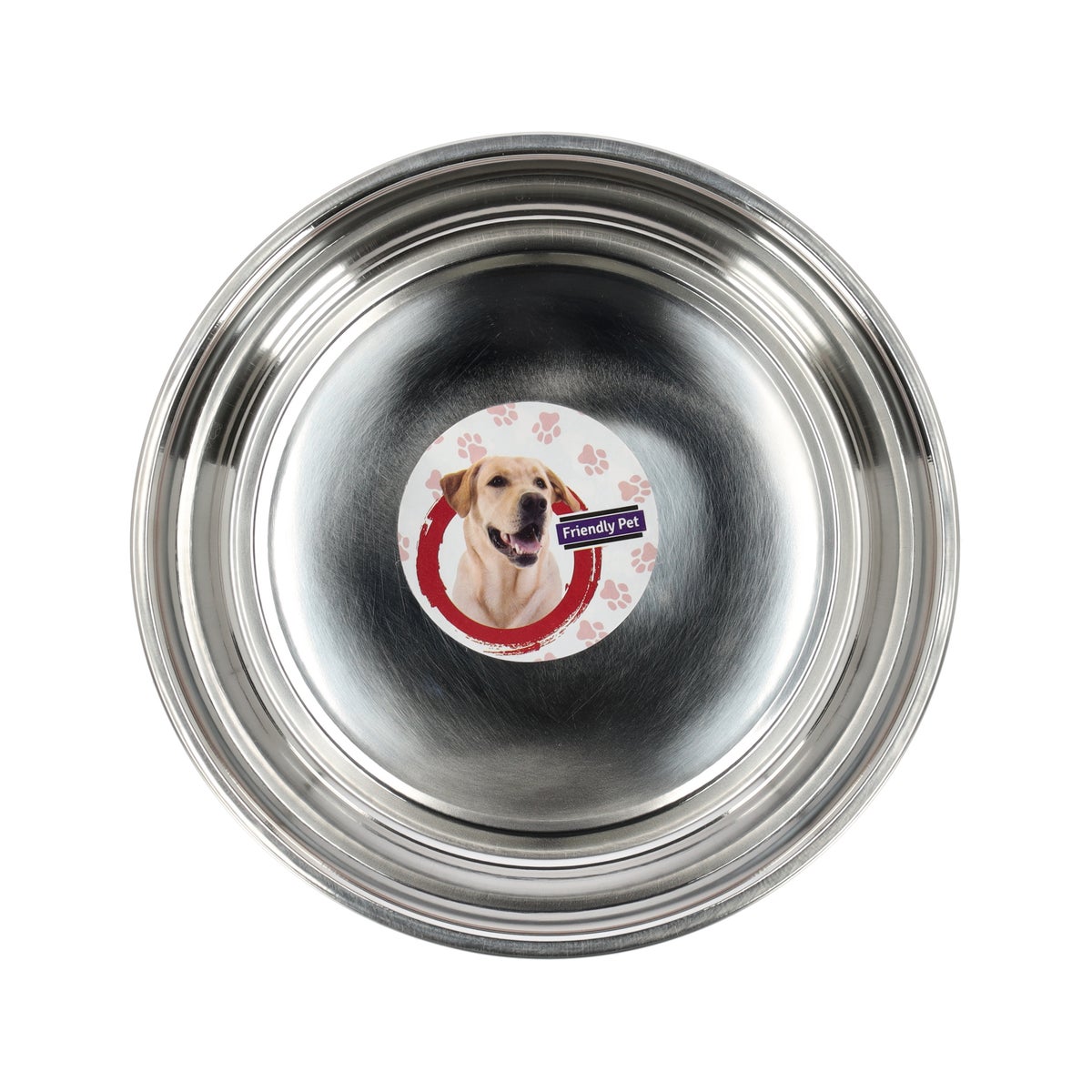 Voederbak 21cm Splash blauw Voederbak 21cm Splash blauw