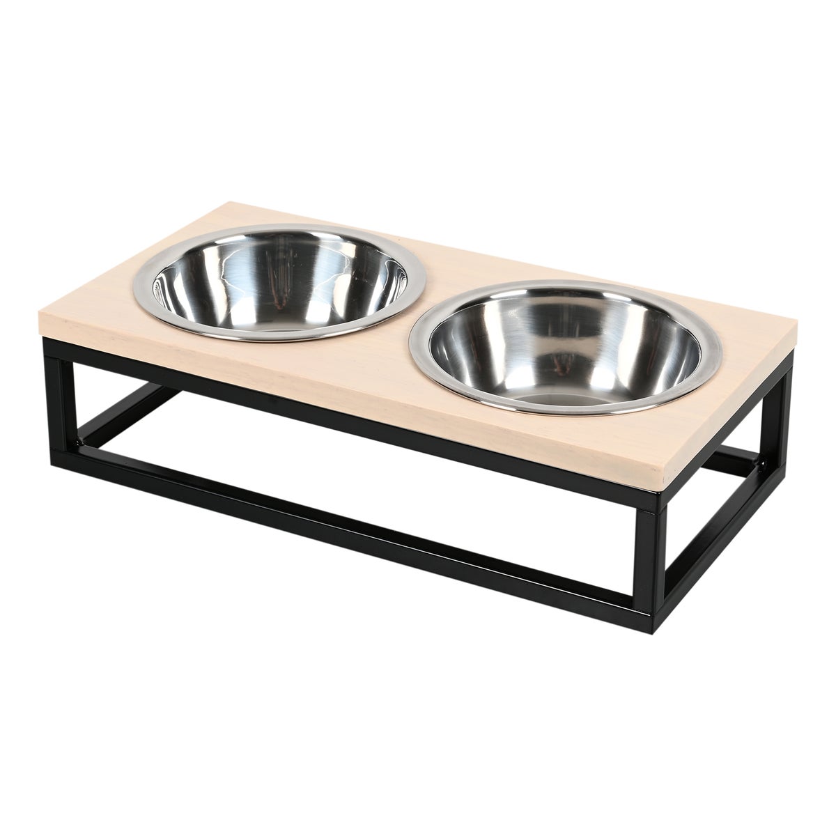 Voerbak Metal Dubbel Voerbak Metal Dubbel