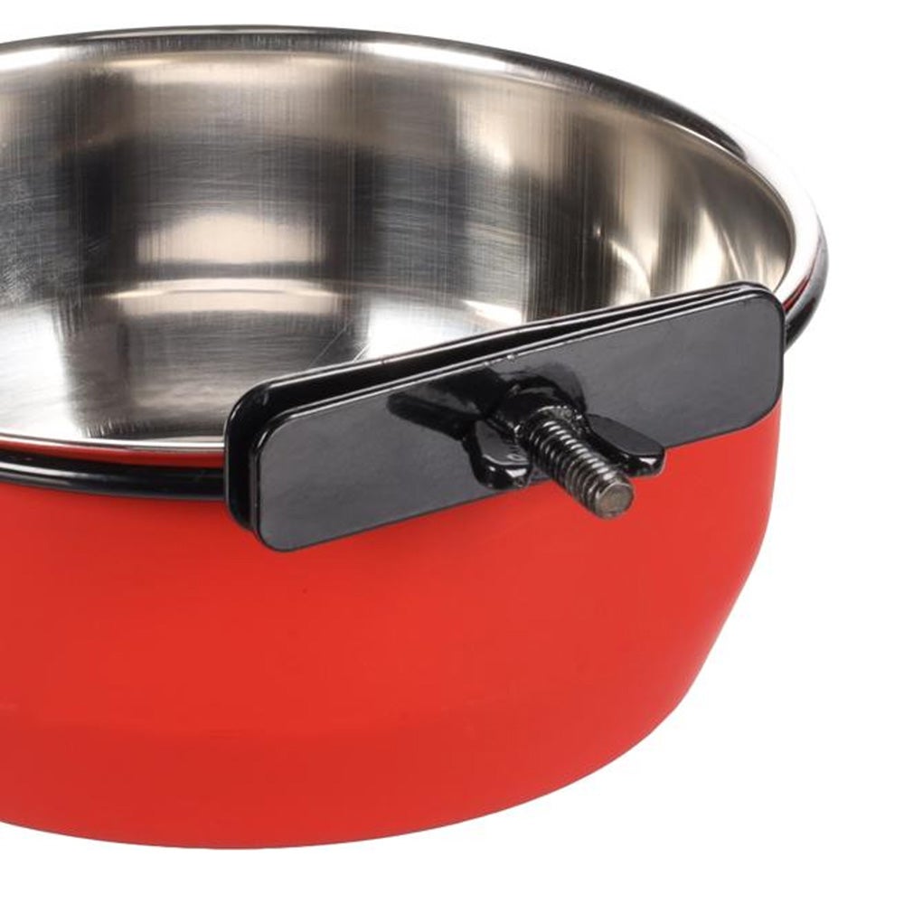 Eet- en drinkpot moer Avaro 15 cm rood/zwart 880 ml Eet- en drinkpot moer Avaro 15 cm rood/zwart 880 ml