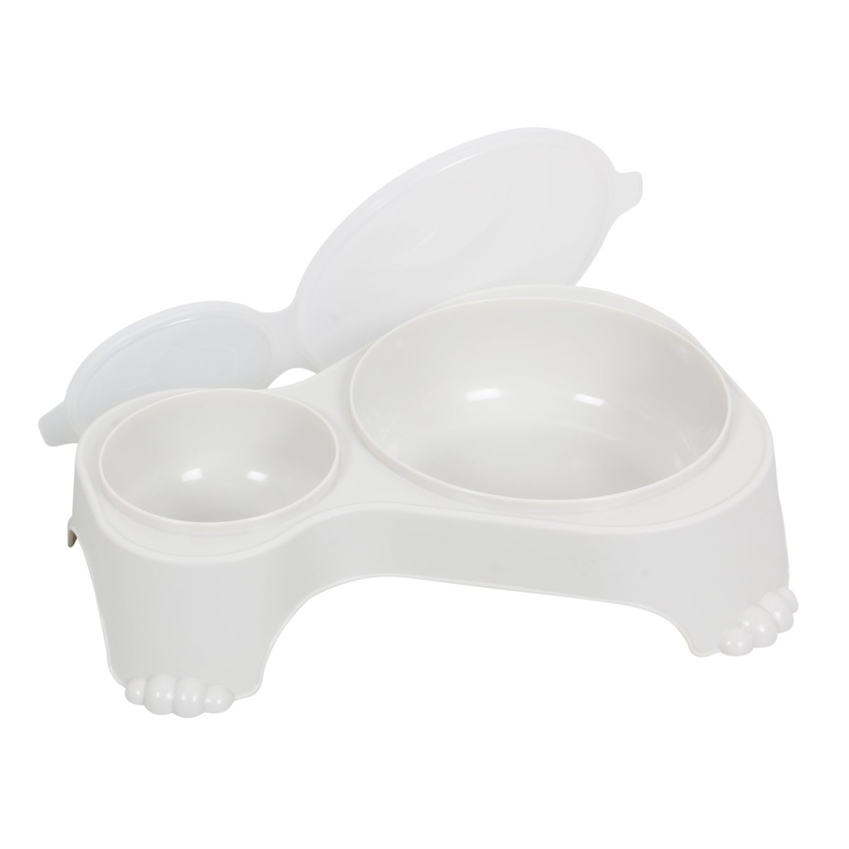 Voerbak dubbel Sally crème Voerbak dubbel Sally crème