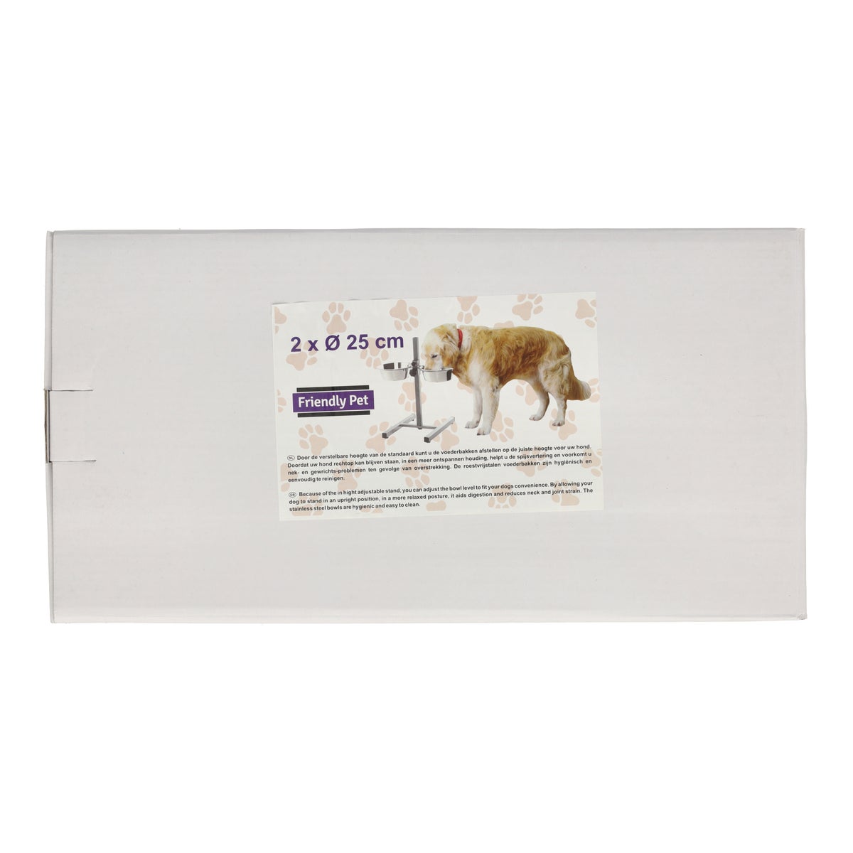 Voederbak duo met staander L RW007 Voederbak duo met staander L RW007