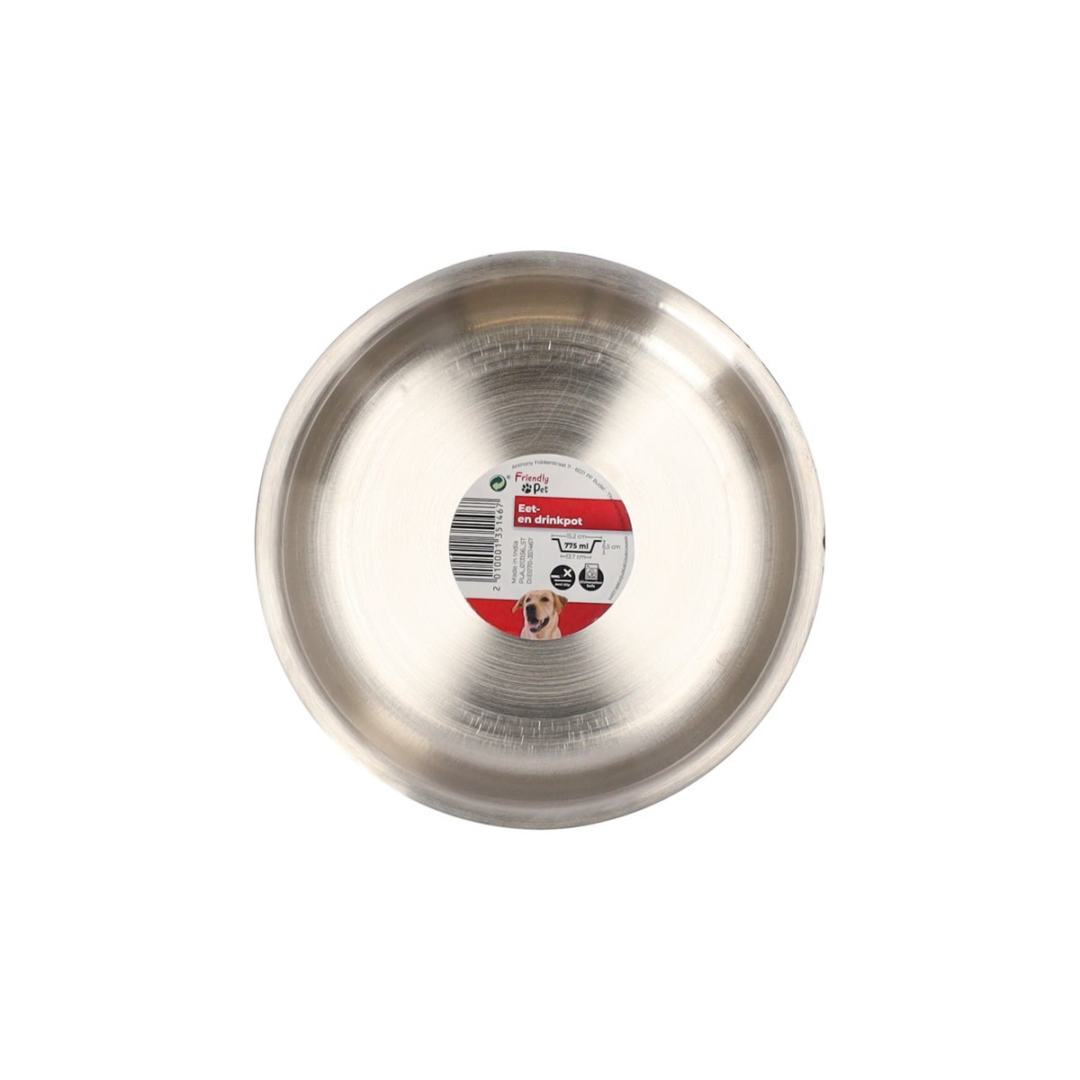 Eetpot Lora rvs zwart D15cm 775ml FP Eetpot Lora rvs zwart D15cm 775ml FP