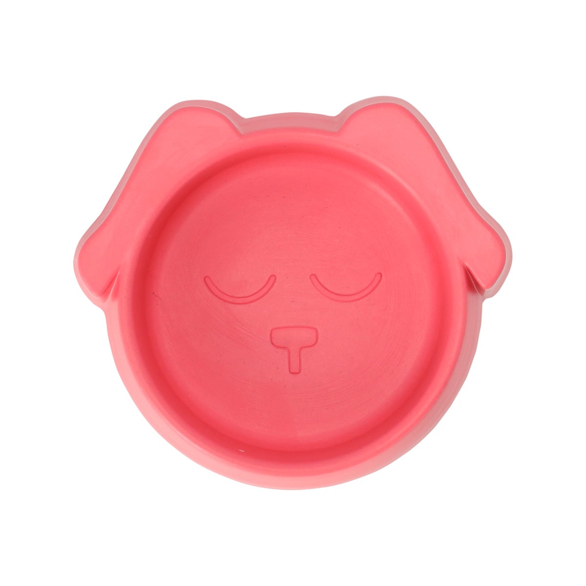 Voederbak hond 15x13cm rose Voederbak hond 15x13cm rose