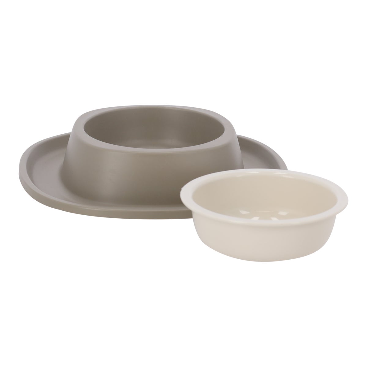 Voerbak Ilko S taupe 200ml FP Voerbak Ilko S taupe 200ml FP