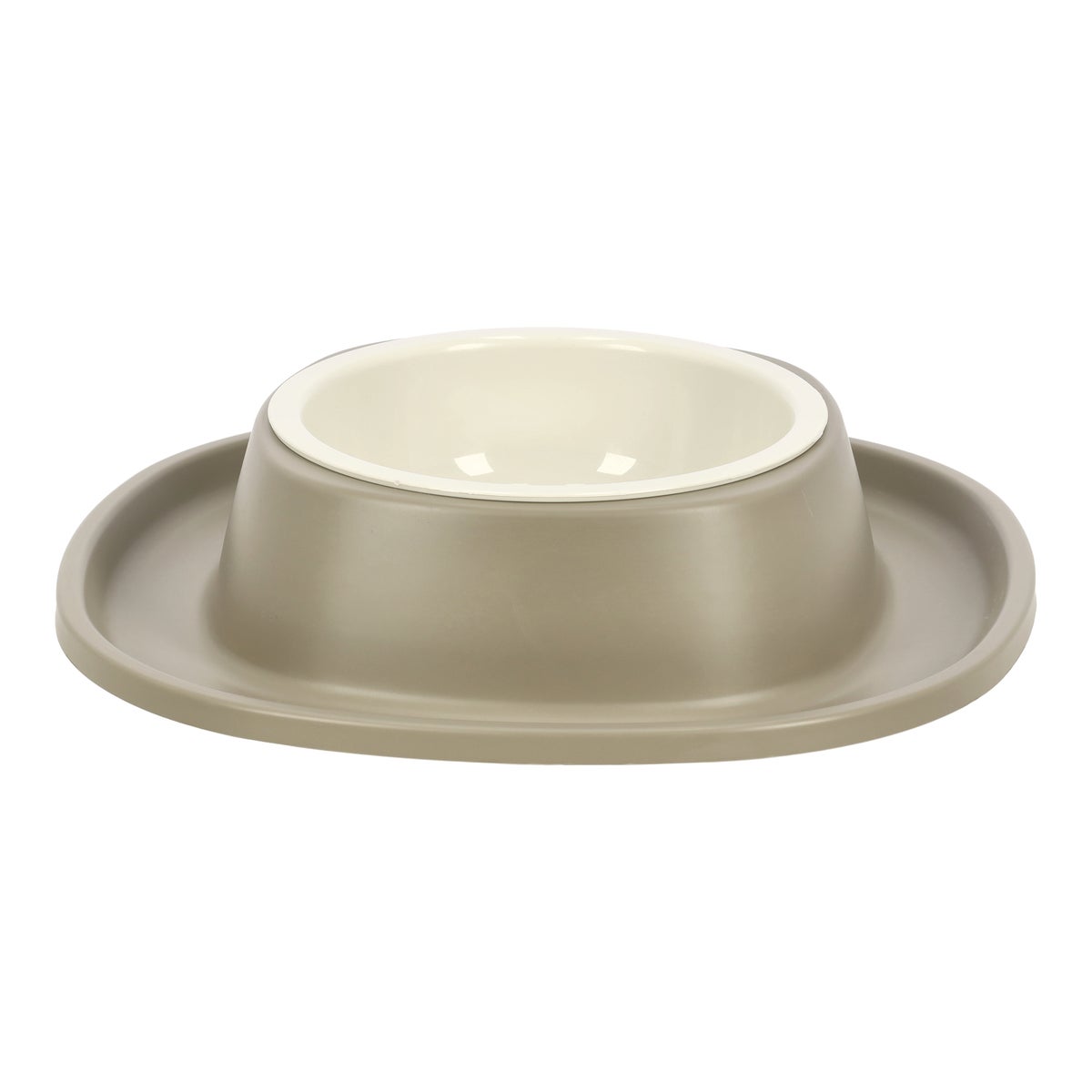 Voerbak Ilko S taupe 600ml FP Voerbak Ilko S taupe 600ml FP