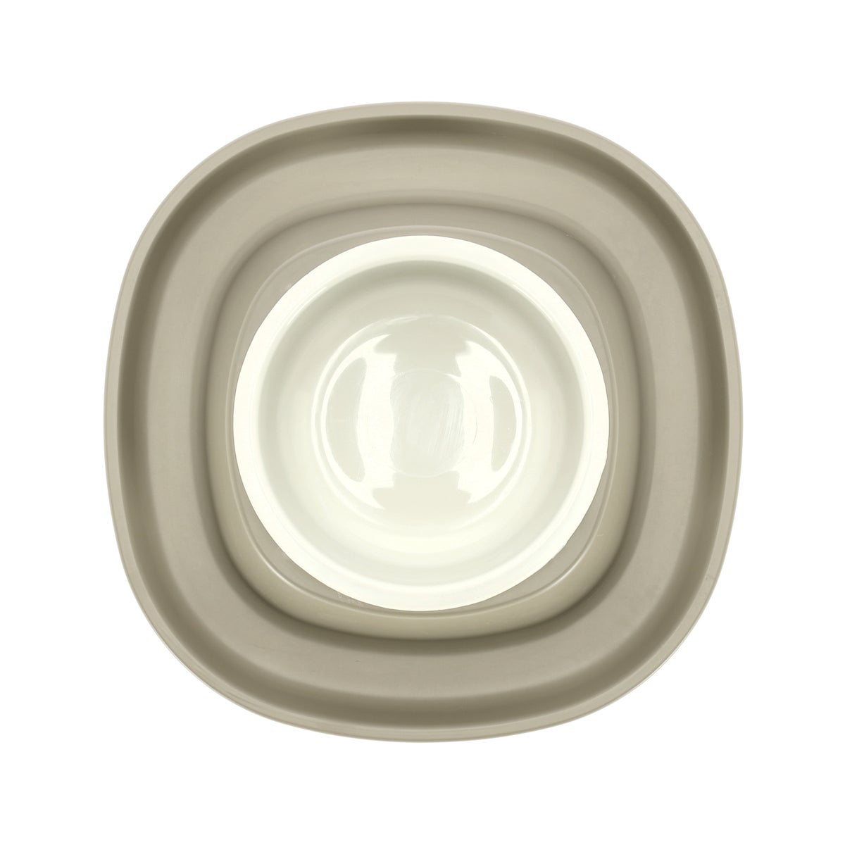 Voerbak Ilko S taupe 600ml FP Voerbak Ilko S taupe 600ml FP