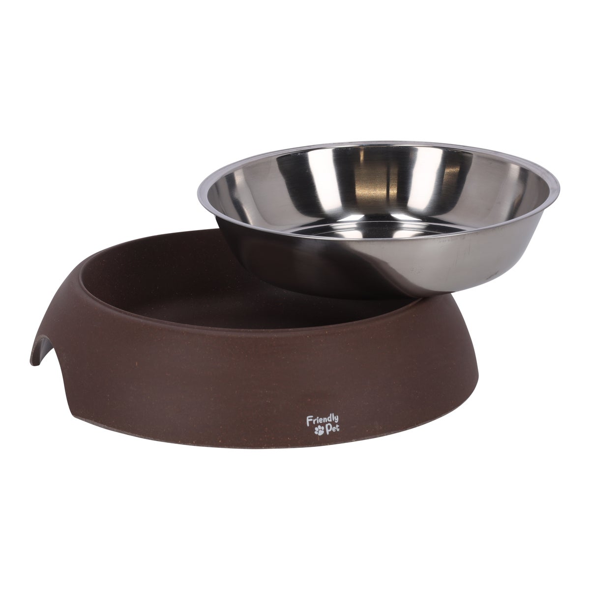 Voerbak bamboo olijf 600ml Voerbak bamboo olijf 600ml